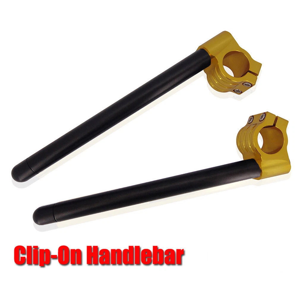 ハッピーBB 35MM CNC Handle Bar Clip On Ons For Yamaha XT XS TZ RZ 250 350 XS